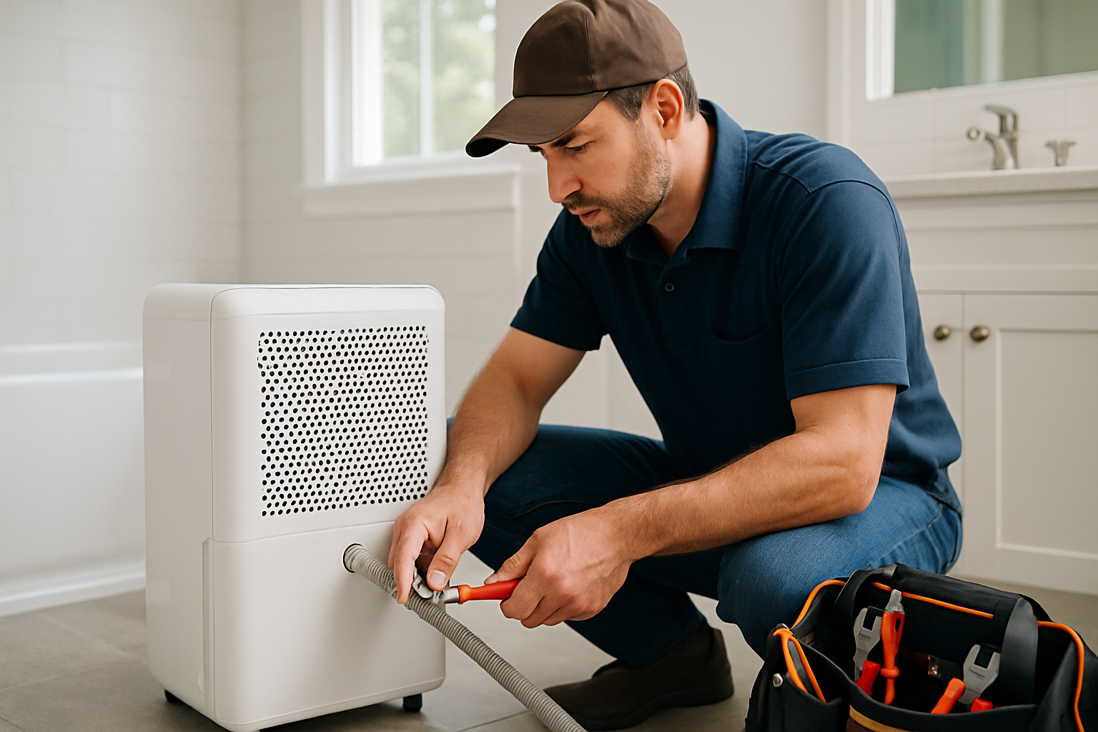 Dr. Comfort AC & Heat LLC professional Dehumidifier Installation service in Humble, Texas