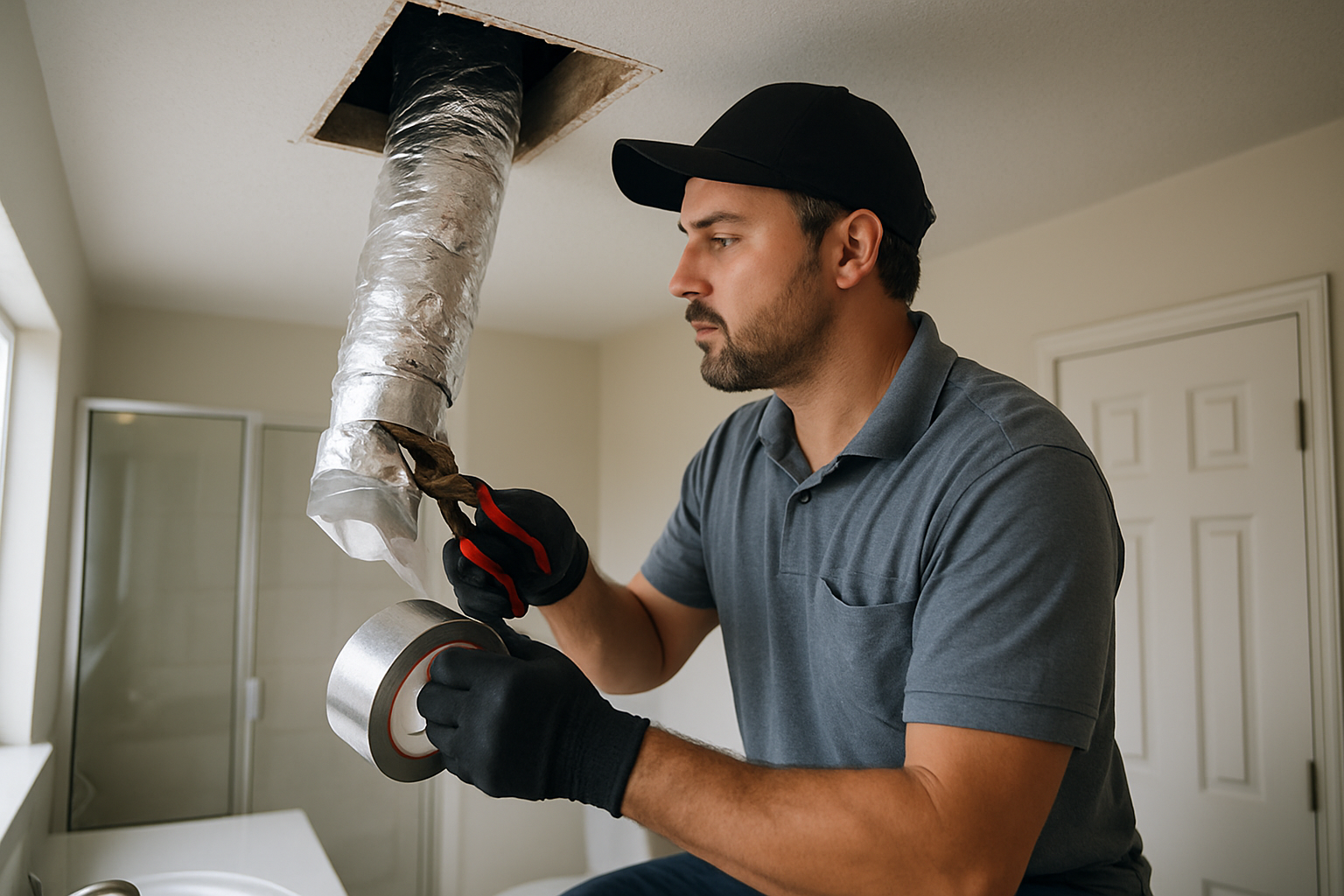 Dr. Comfort AC & Heat LLC professional Duct Repair service in Humble, Texas