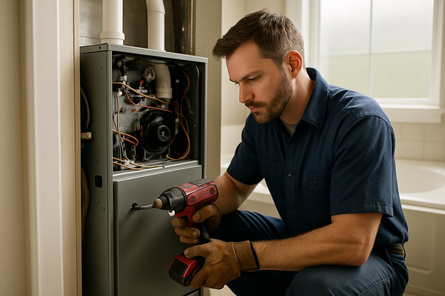 Dr. Comfort AC & Heat LLC professional Furnace Installation service in Humble, Texas