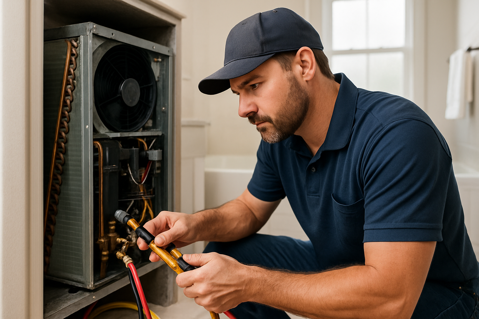 Dr. Comfort AC & Heat LLC professional Heat Pump Maintenance service in Humble, Texas