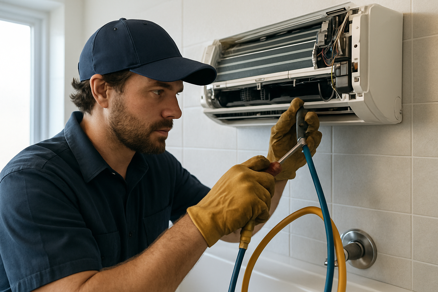 Dr. Comfort AC & Heat LLC professional Mini Split Repair service in Humble, Texas