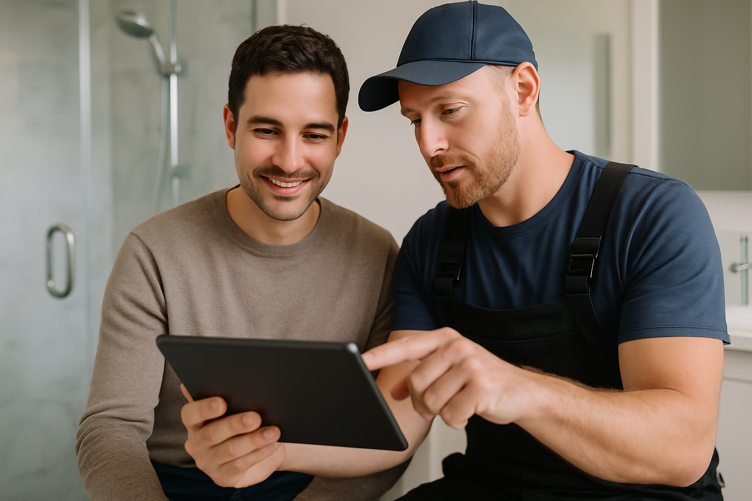 shower replacement — Liberty Home Services