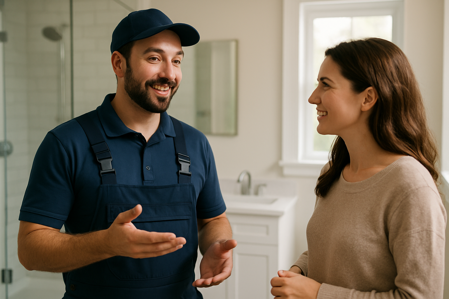 remodeling bathroom — Liberty Home Services