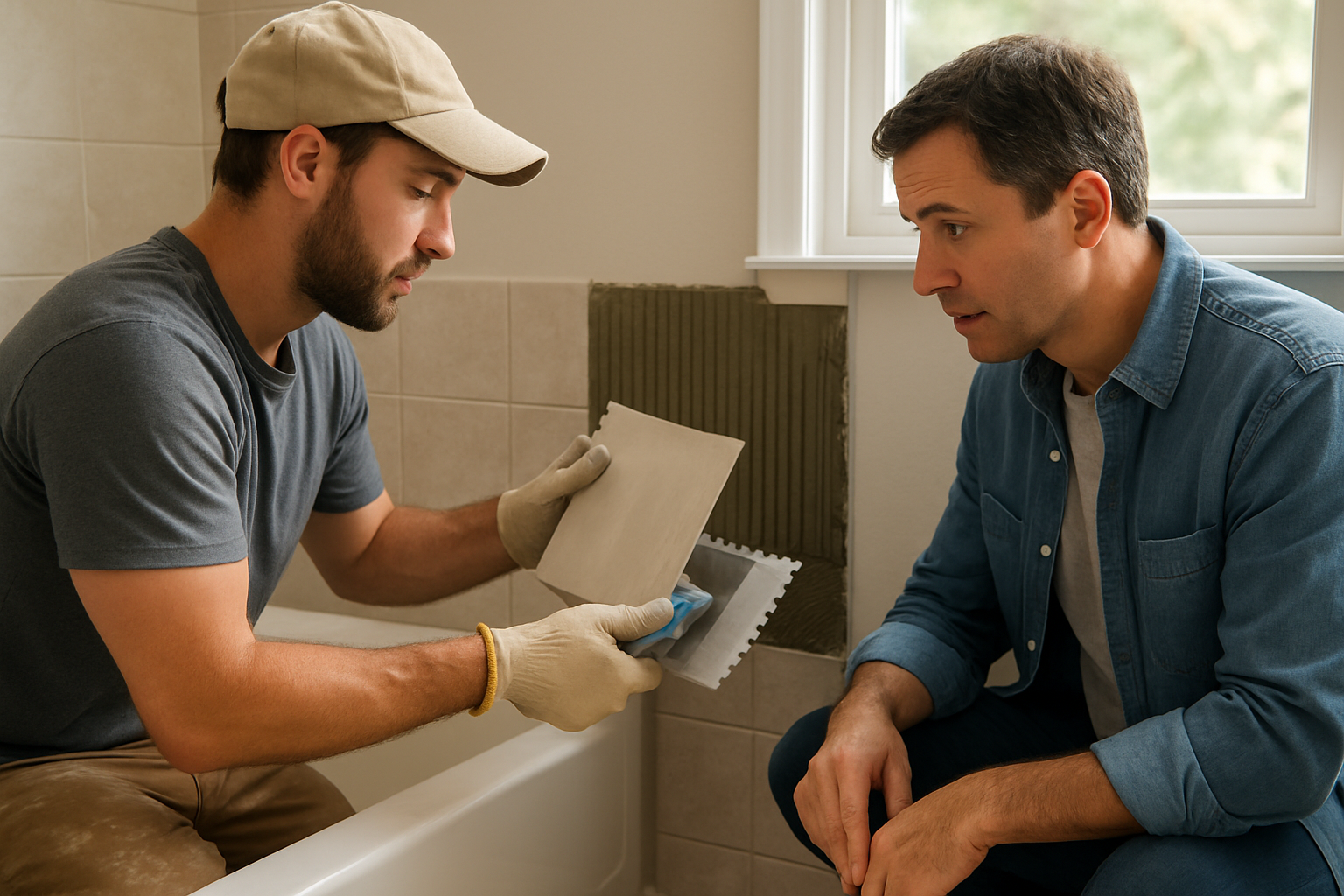 bath remodel — Liberty Home Services