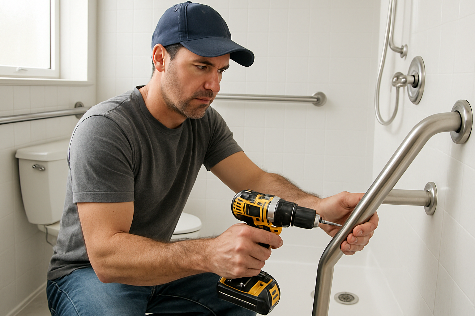 Liberty Home Services professional Accessible Bathroom Remodel service in Bridgeville, PA