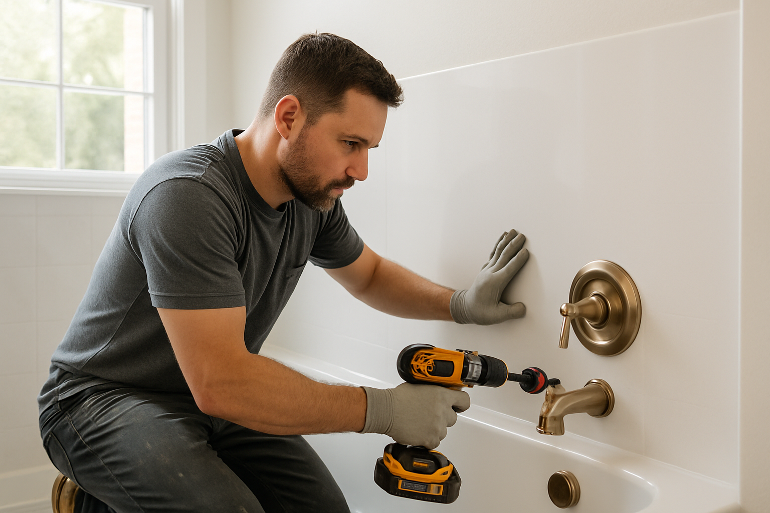Liberty Home Services professional bath fitters service in Bridgeville, PA