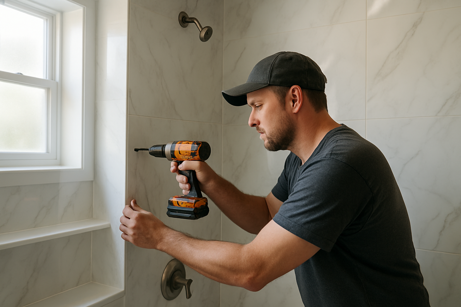 Liberty Home Services professional bath shower remodel service in Bridgeville, PA