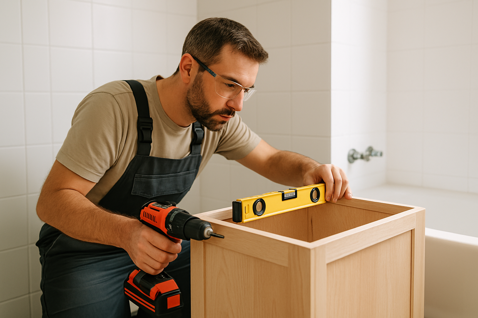 Bathroom Cabinet Installation in Lower End