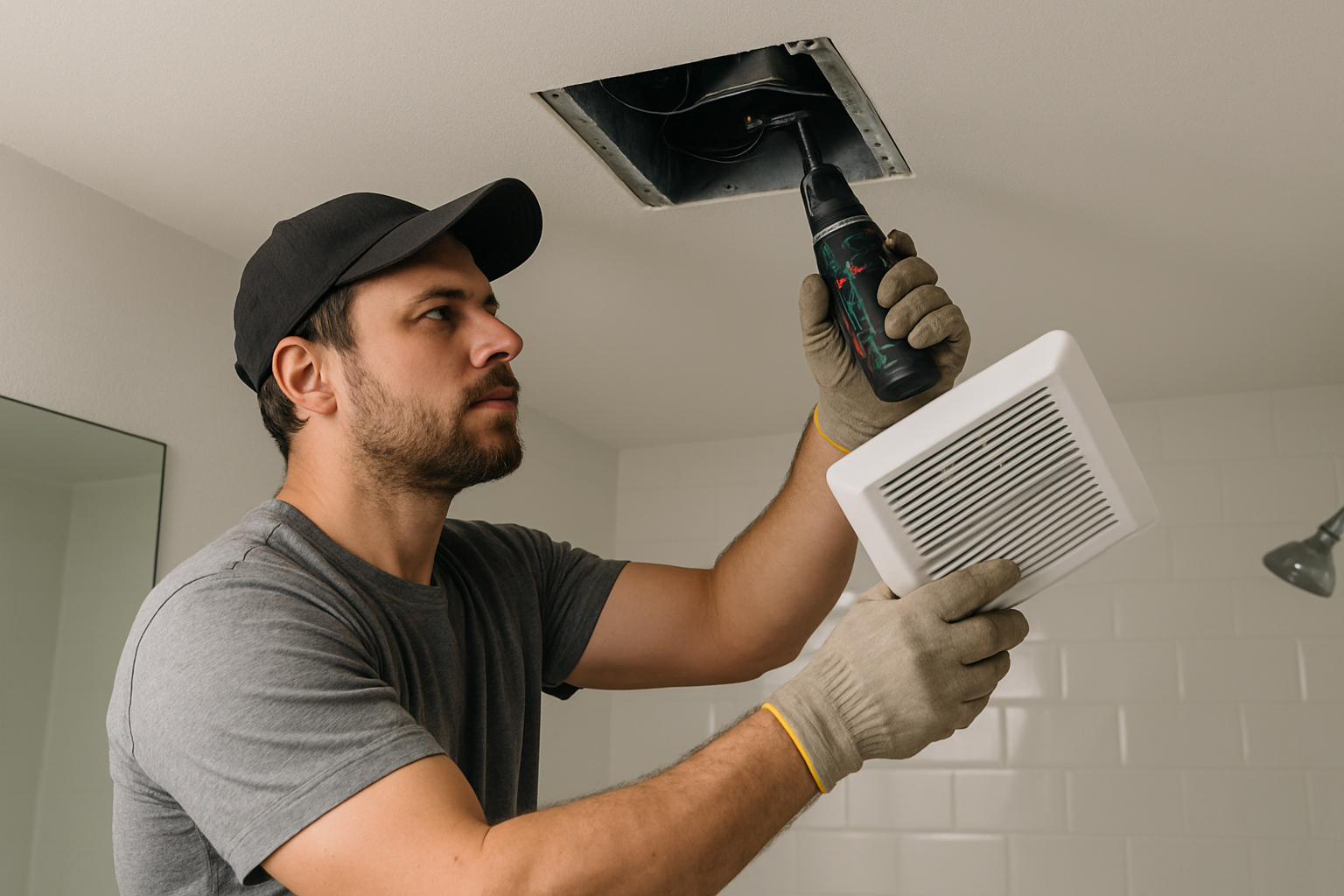 Bathroom Fan Replacement in Bridgemont