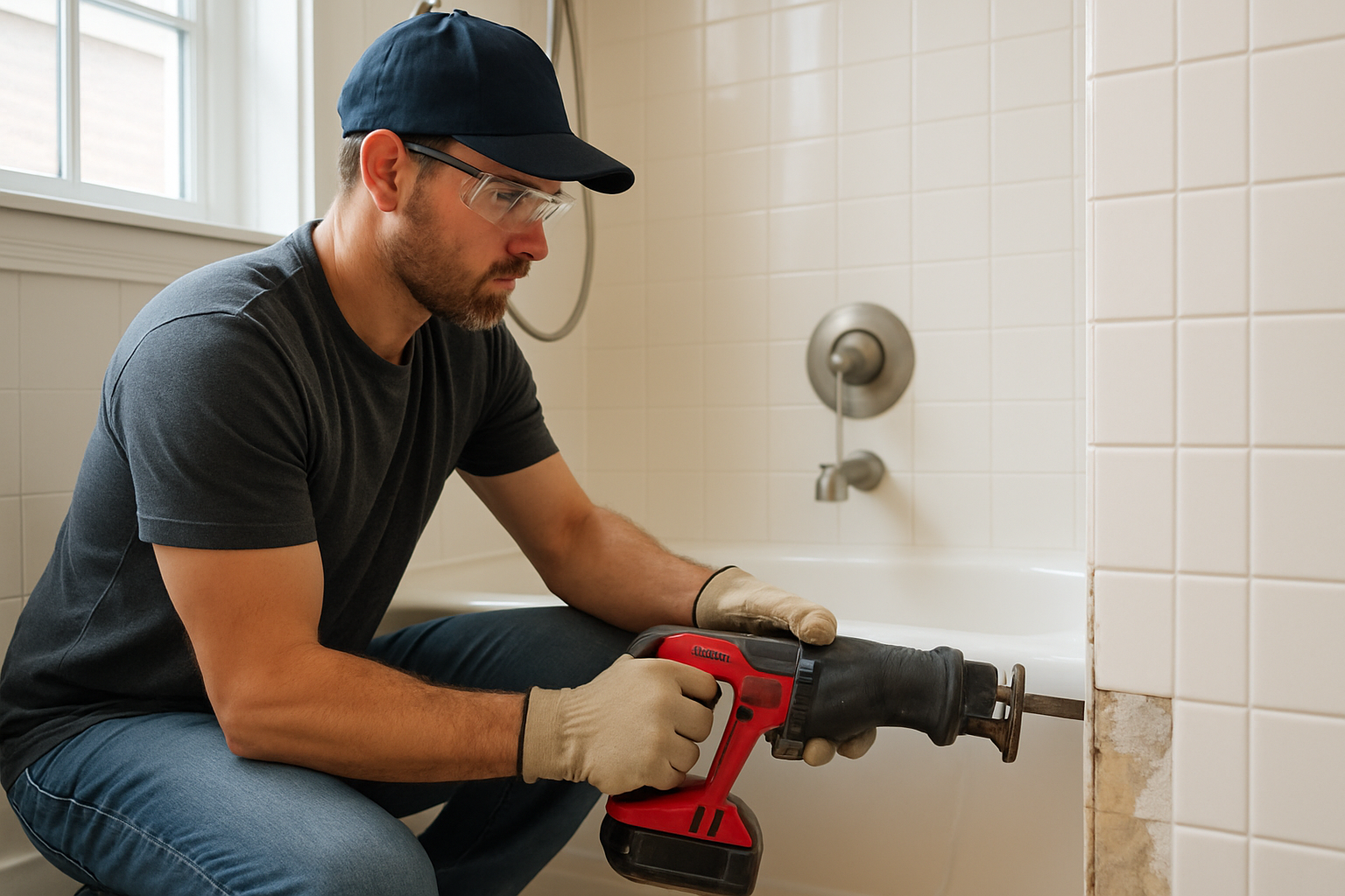 Liberty Home Services professional bathroom remodel near me service in Bridgeville, PA