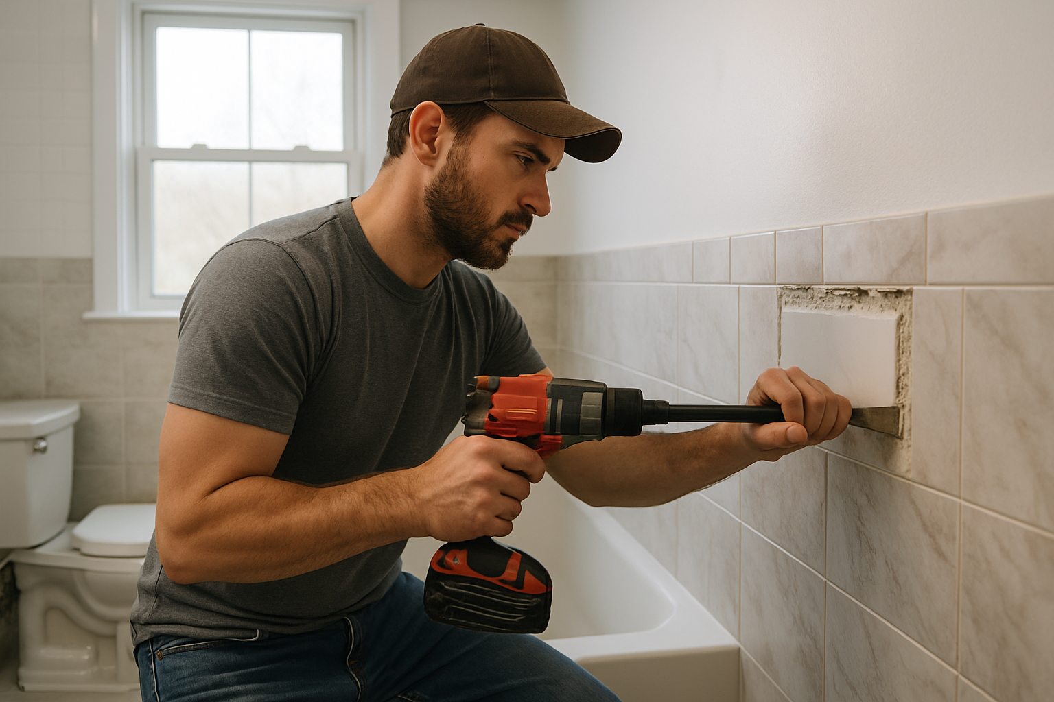 Liberty Home Services professional bathroom renovation contractor service in Bridgeville, PA