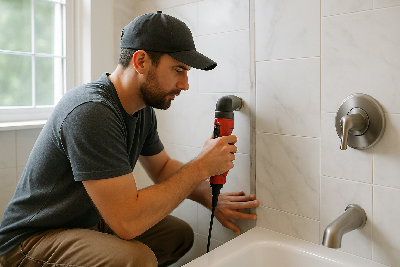 Liberty Home Services professional bathroom shower remodel service in Bridgeville, PA
