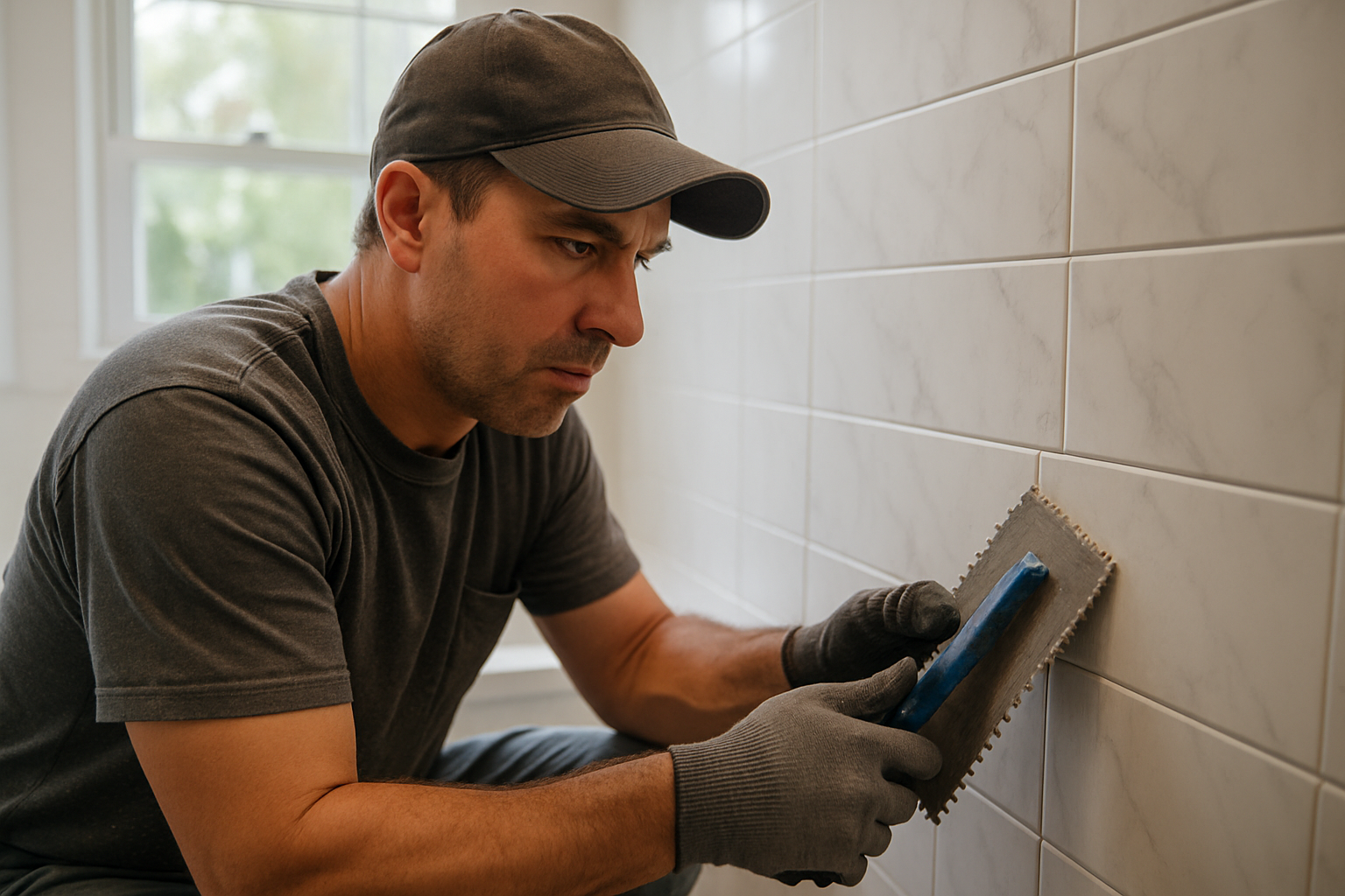 Bathroom Tile Repair in Bridgemont