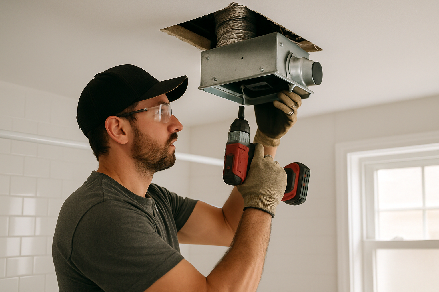 Liberty Home Services professional Bathroom Ventilation Installation service in Bridgeville, PA