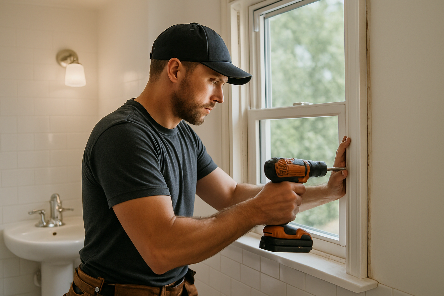 Bathroom Window Replacement in Bridgemont