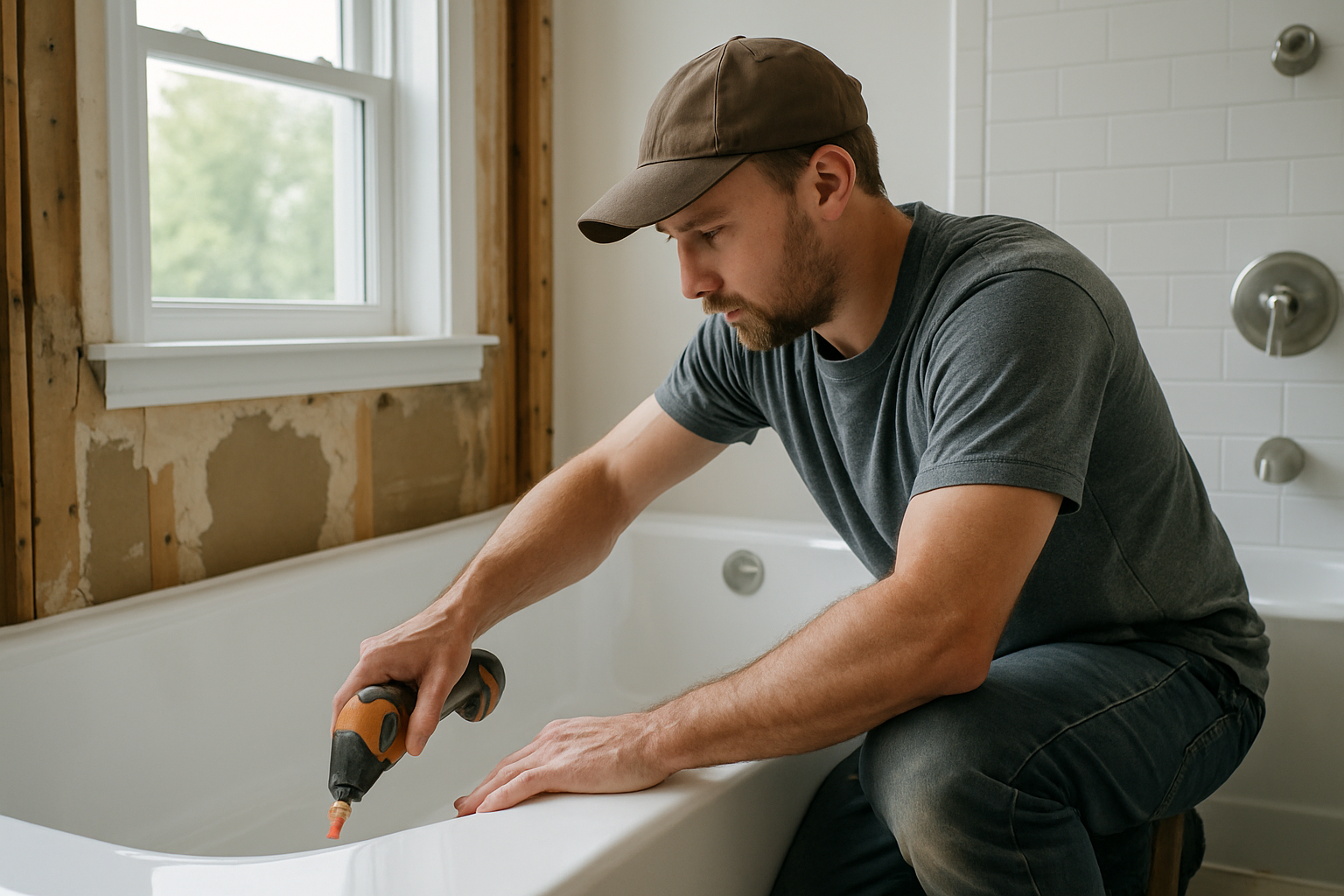 Liberty Home Services professional Bathtub Replacement service in Bridgeville, PA