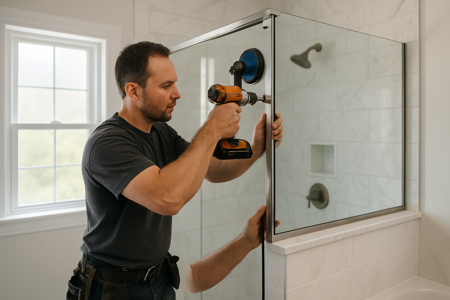 Custom Shower Enclosure Installation in Fryer's Mill