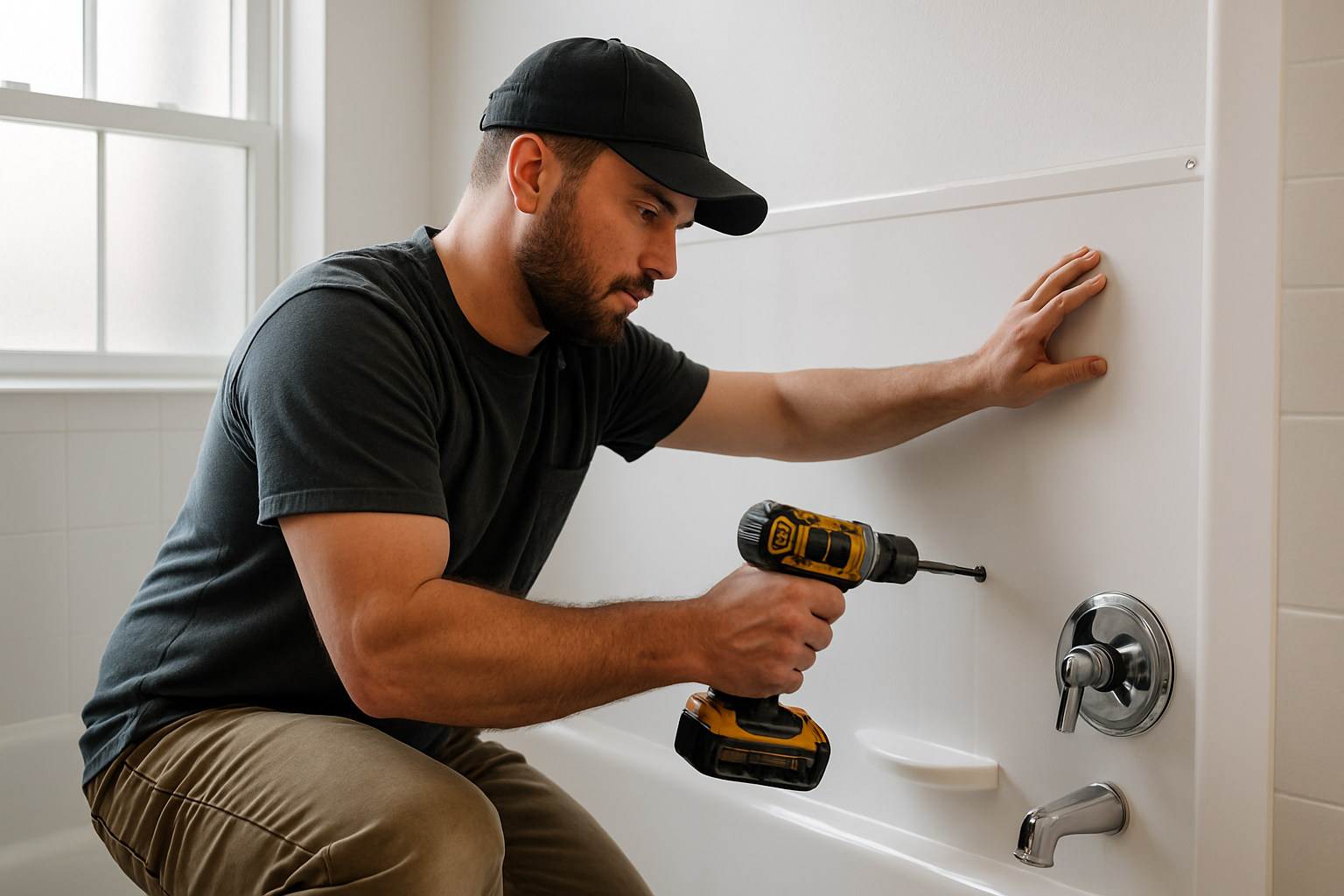Liberty Home Services professional one day bath remodel service in Bridgeville, PA