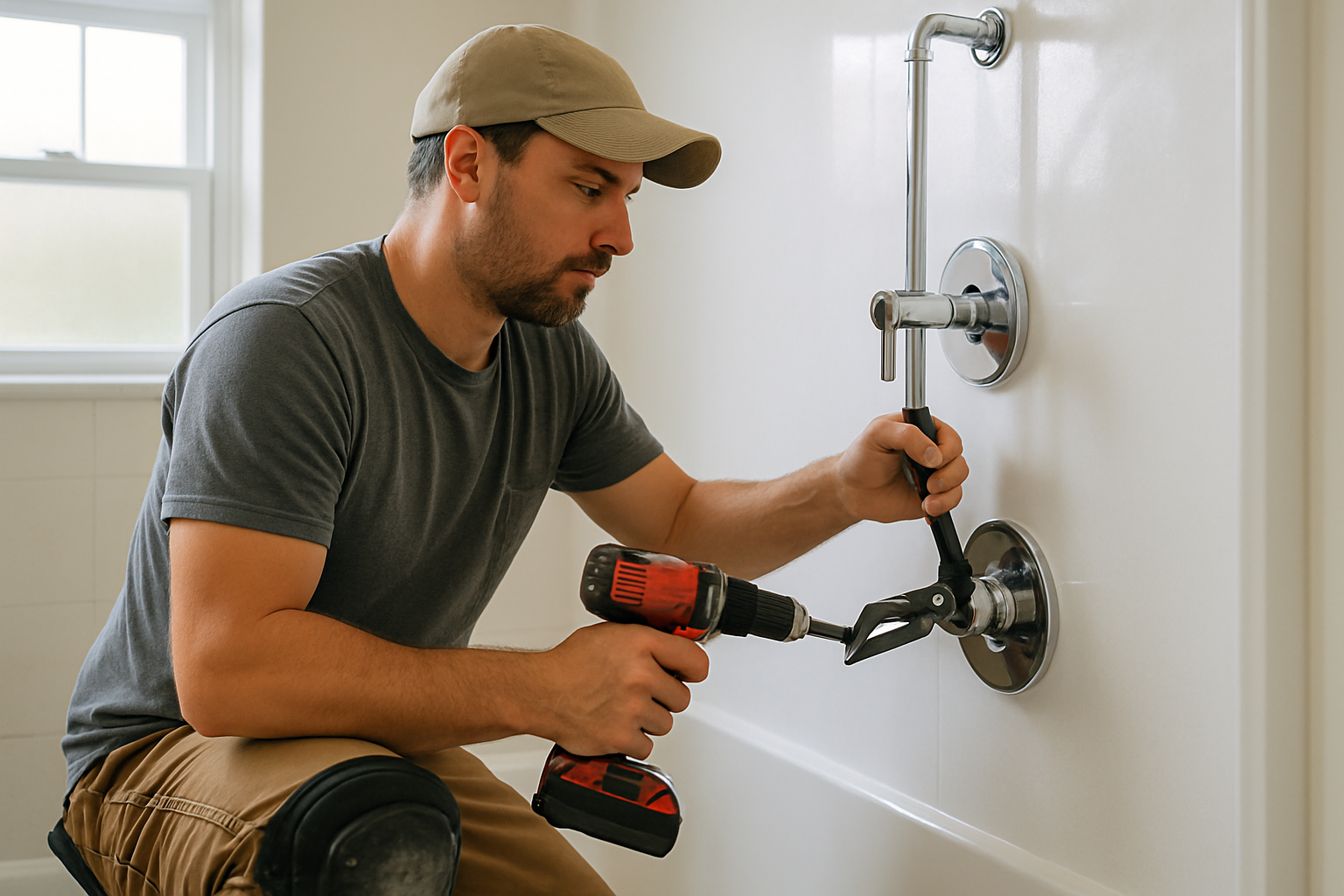 Liberty Home Services professional one day shower remodel service in Bridgeville, PA