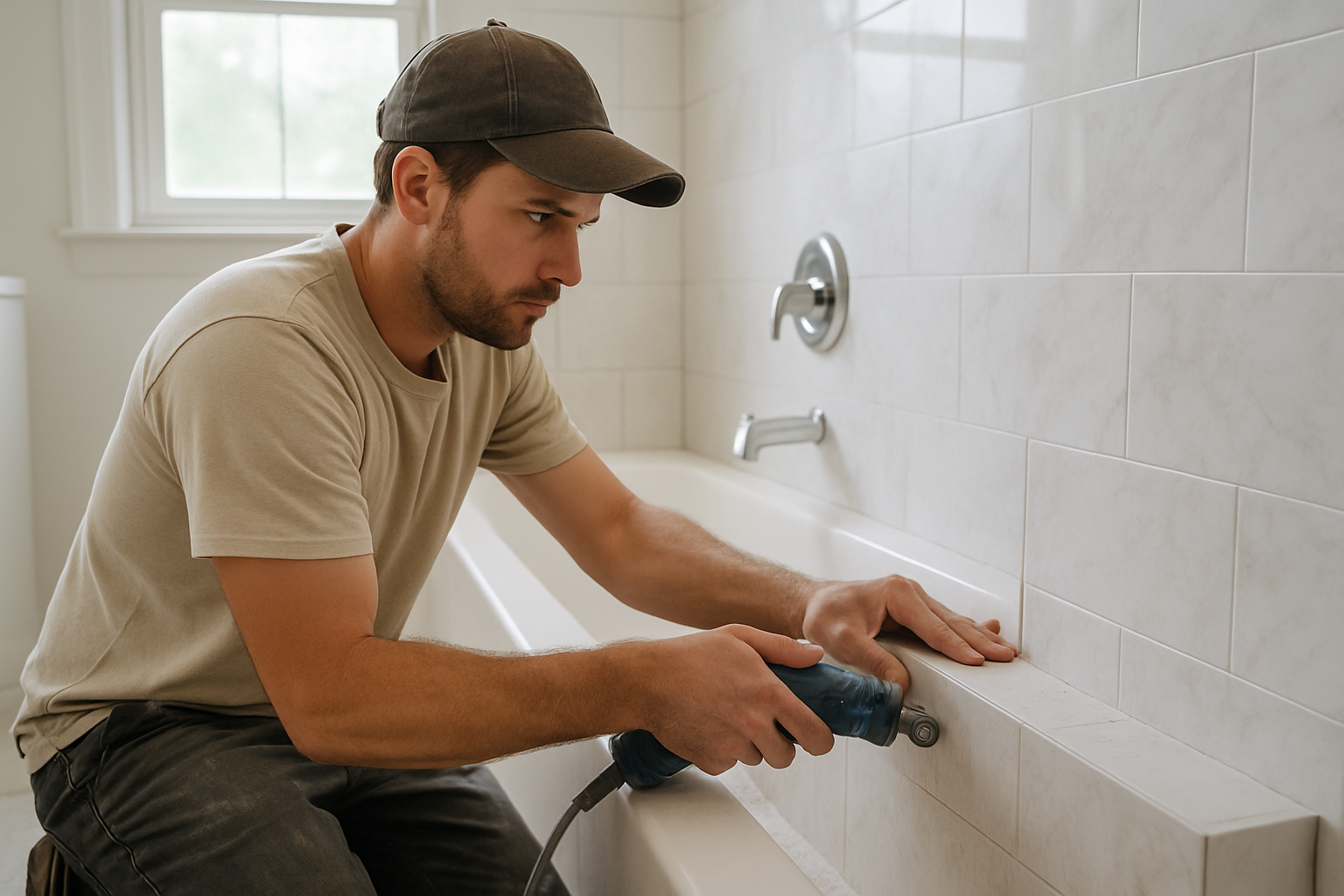Liberty Home Services professional remodeled bathroom service in Bridgeville, PA