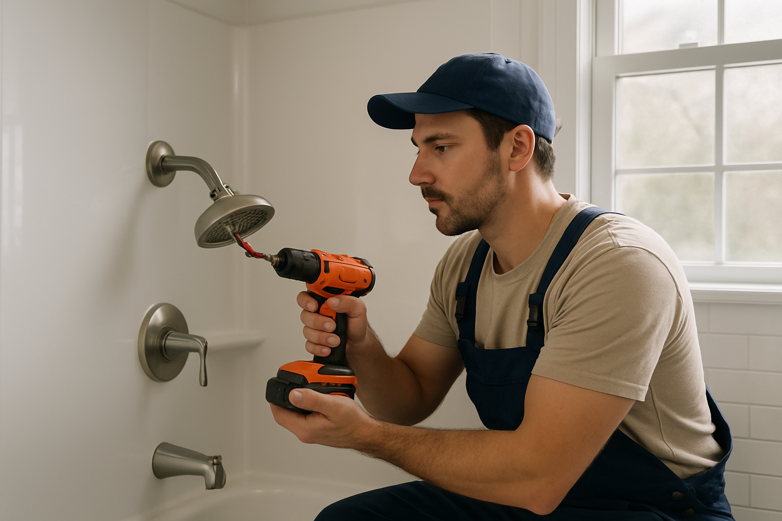 Replacement Showers in Coultersville