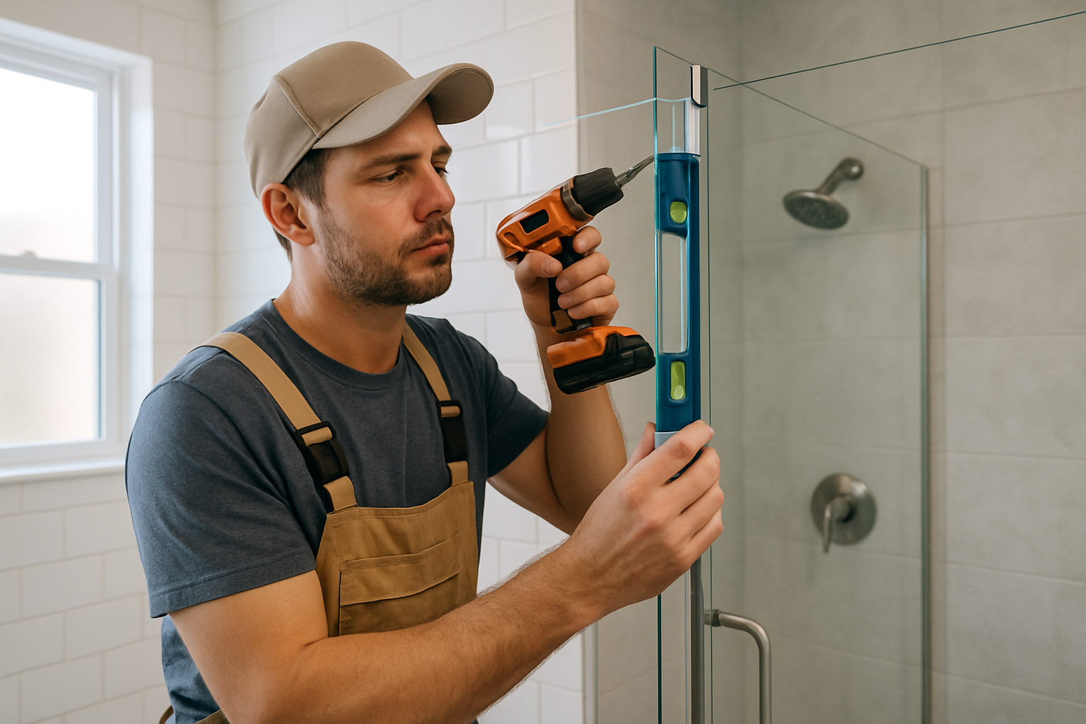 Shower Door Installation in Mudville