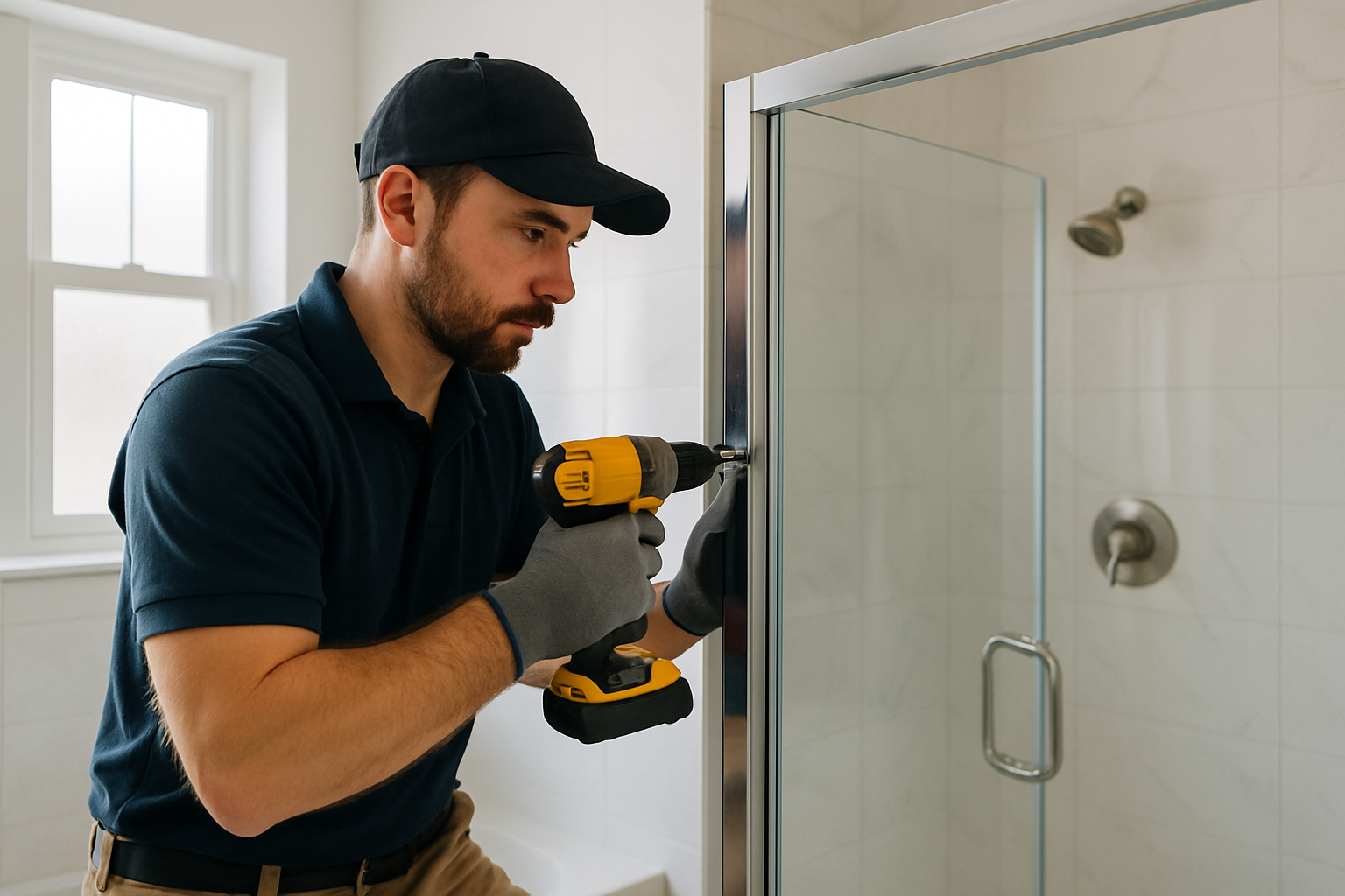 Shower Enclosure Installation in Bridgemont