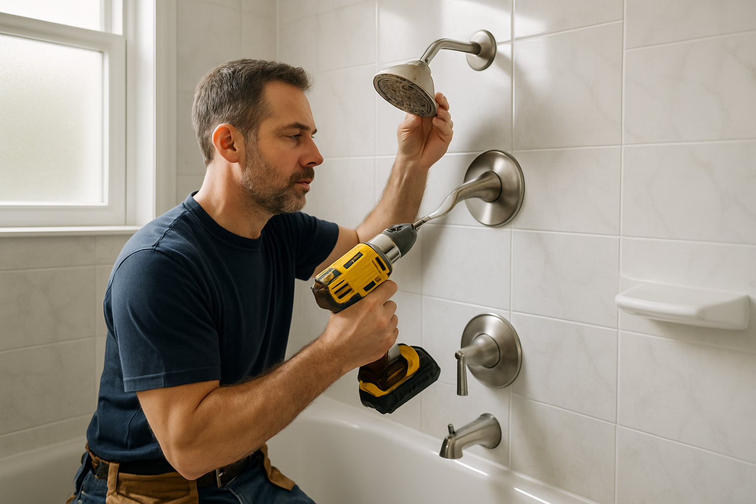 Liberty Home Services professional Shower Installation service in Bridgeville, PA