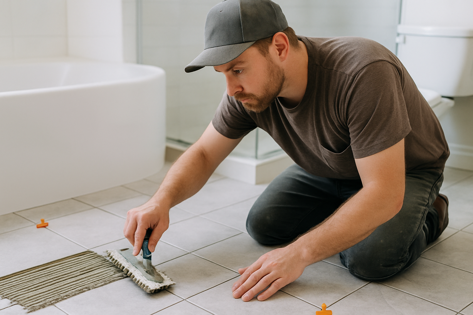 Tile Flooring Installation in Dry Town