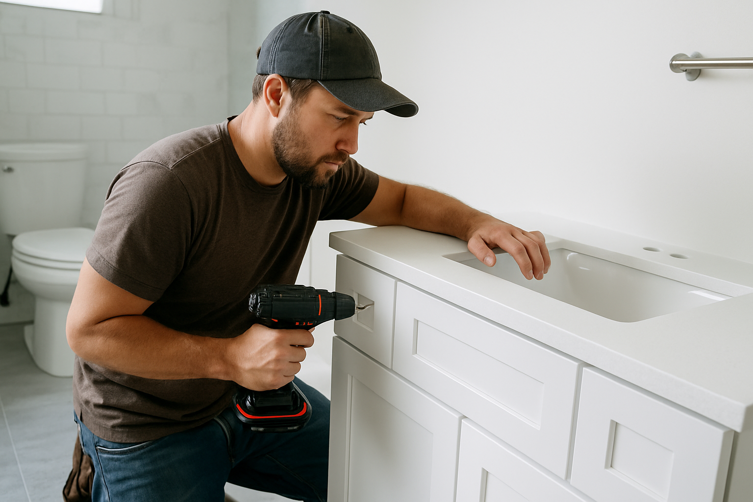 Liberty Home Services professional Vanity Installation service in Bridgeville, PA