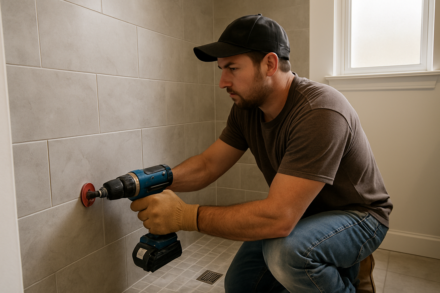 Liberty Home Services professional walk in shower remodel service in Bridgeville, PA