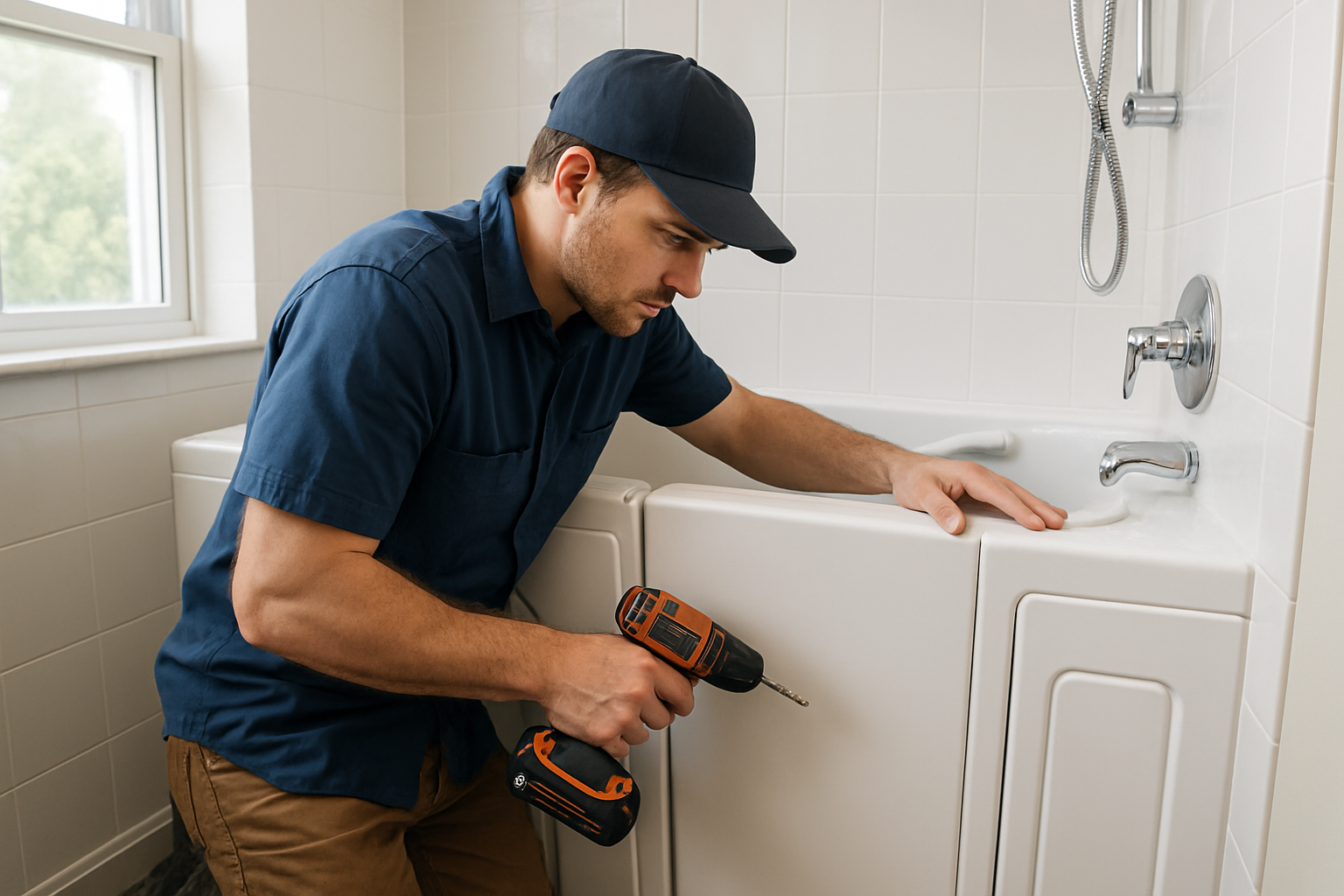 Liberty Home Services professional Walk-In Tub Installation service in Bridgeville, PA