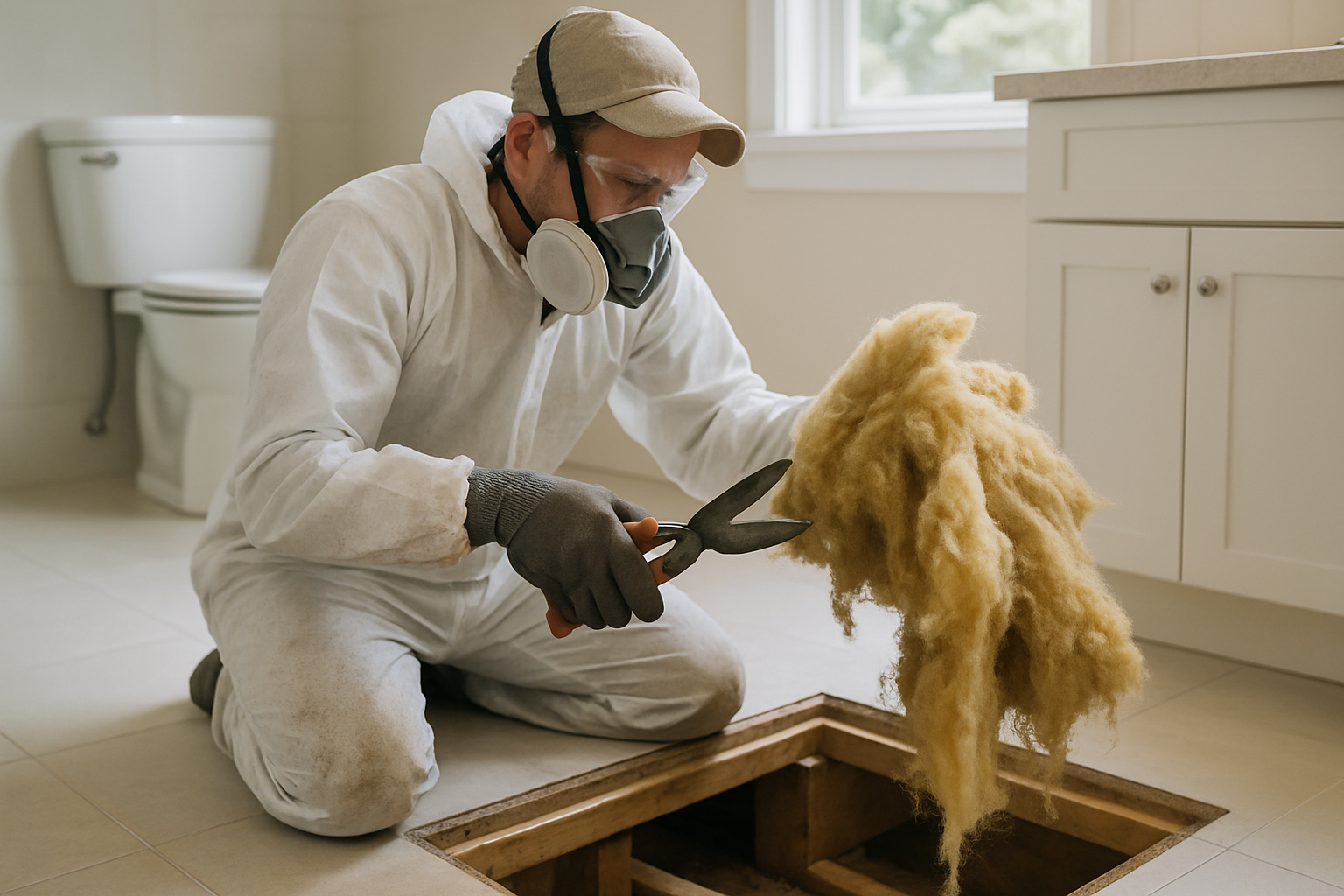 Pure Maintenance Down Under professional Crawl Space Insulation Removal service in Portland, Oregon