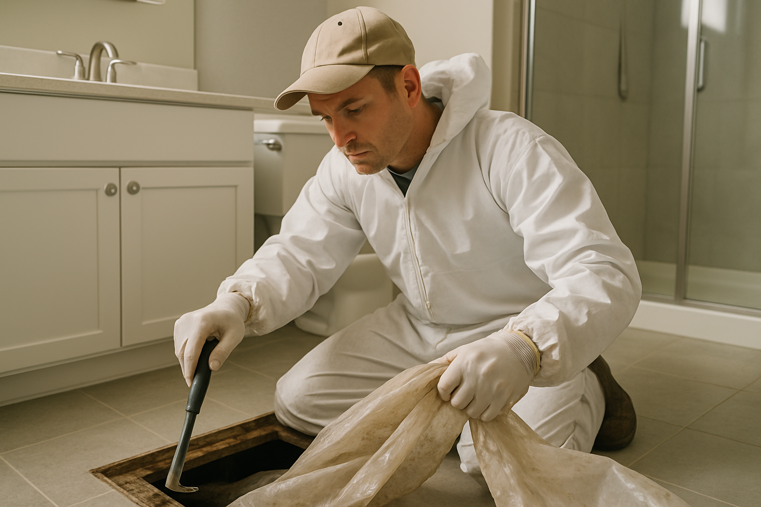 Pure Maintenance Down Under professional Crawl Space Vapor Barrier Removal service in Portland, Oregon