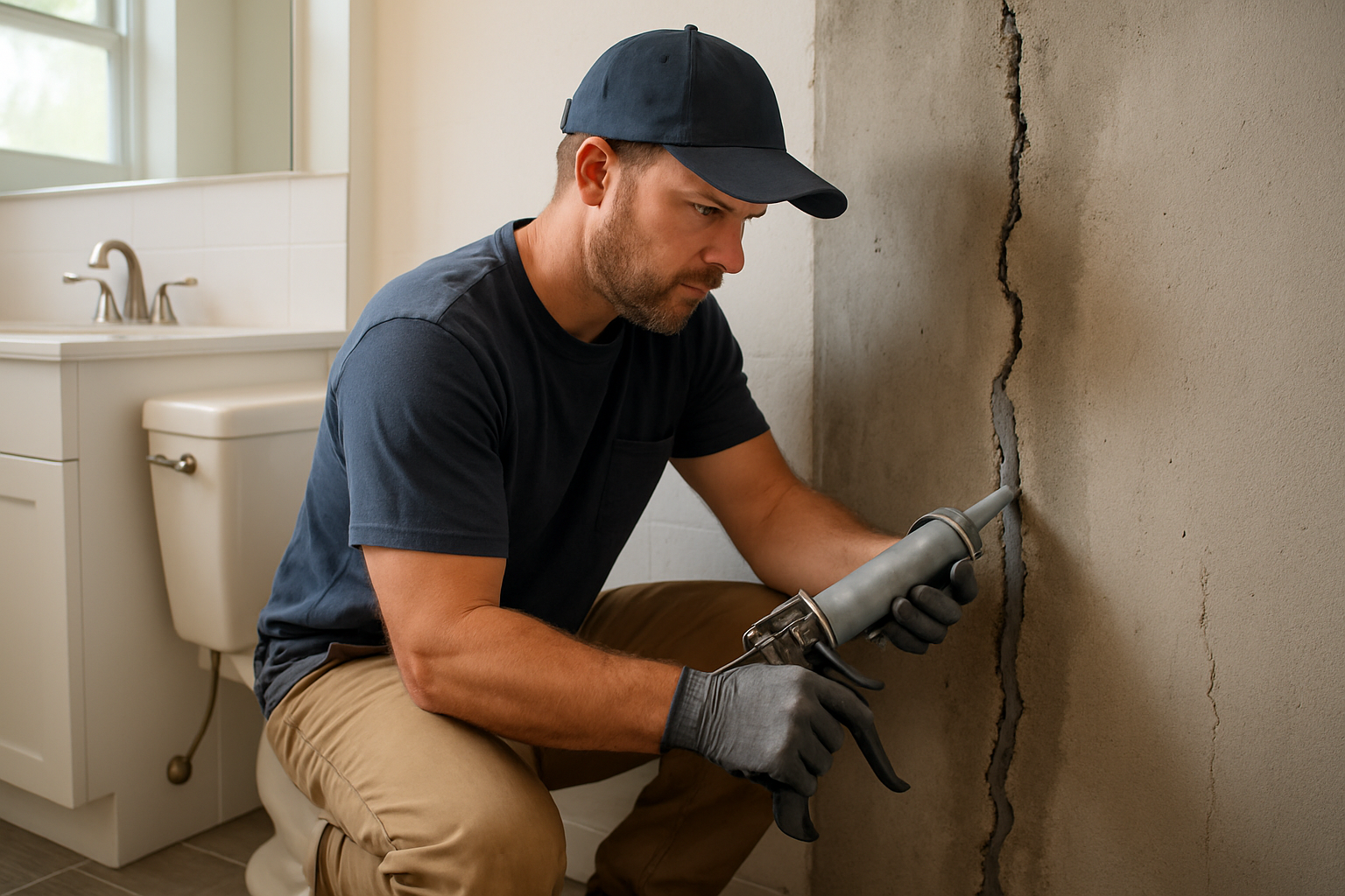 Pure Maintenance Down Under professional Foundation Crack Repair service in Portland, Oregon