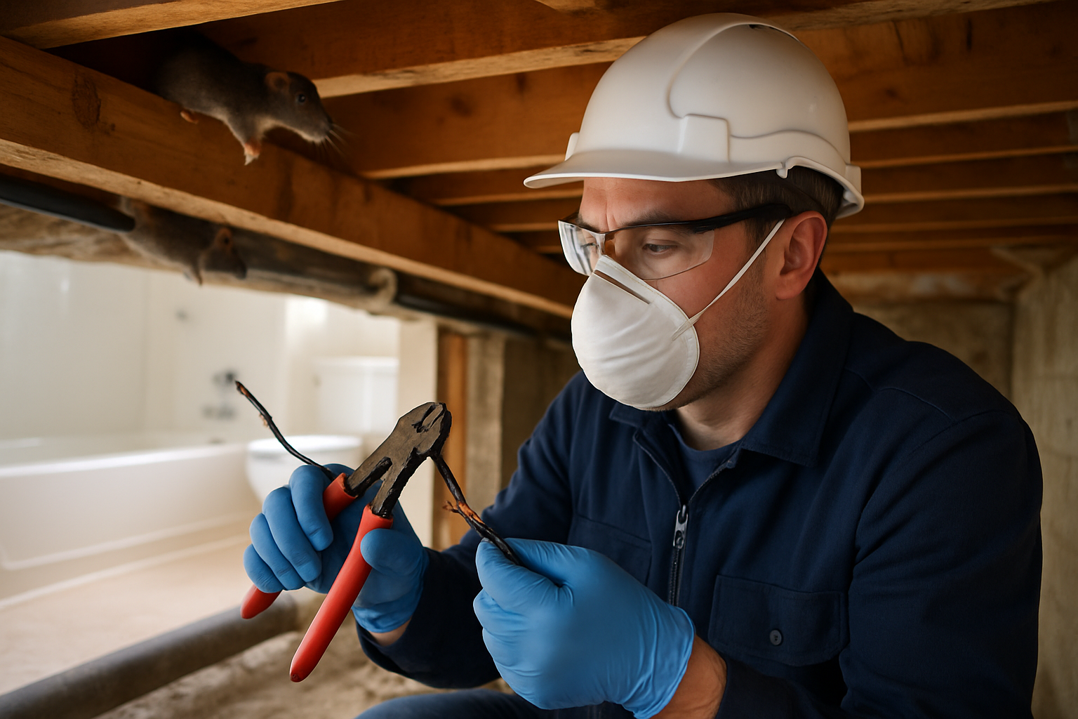 Pure Maintenance Down Under professional Mice Chewing Wires In Crawl Space service in Portland, Oregon