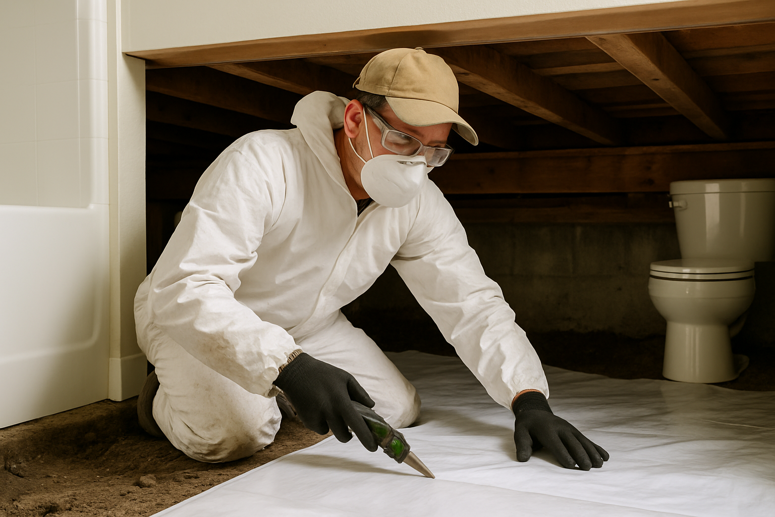 Pure Maintenance Down Under professional Replace Crawl Space Vapor Barrier After Rodents service in Portland, Oregon