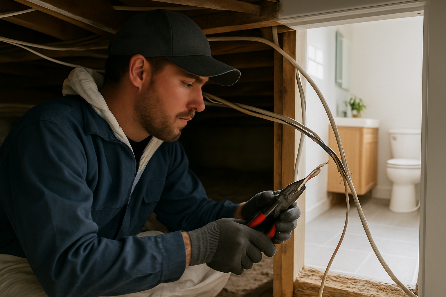 Pure Maintenance Down Under professional Rodent Damage To Electrical Wiring Crawl Space service in Portland, Oregon