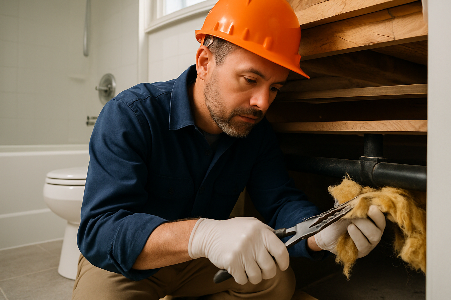 Pure Maintenance Down Under professional Rodent Damaged Plumbing Insulation service in Portland, Oregon