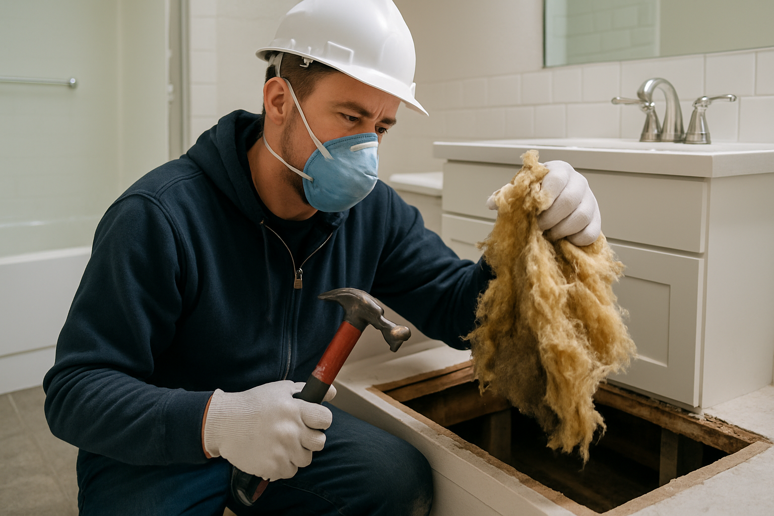 Pure Maintenance Down Under professional Torn Insulation In Crawl Space service in Portland, Oregon