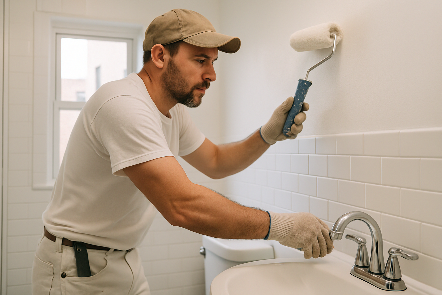 ESG Builders LLC professional Bathroom Painting and Finishing service in Brooklyn, New York