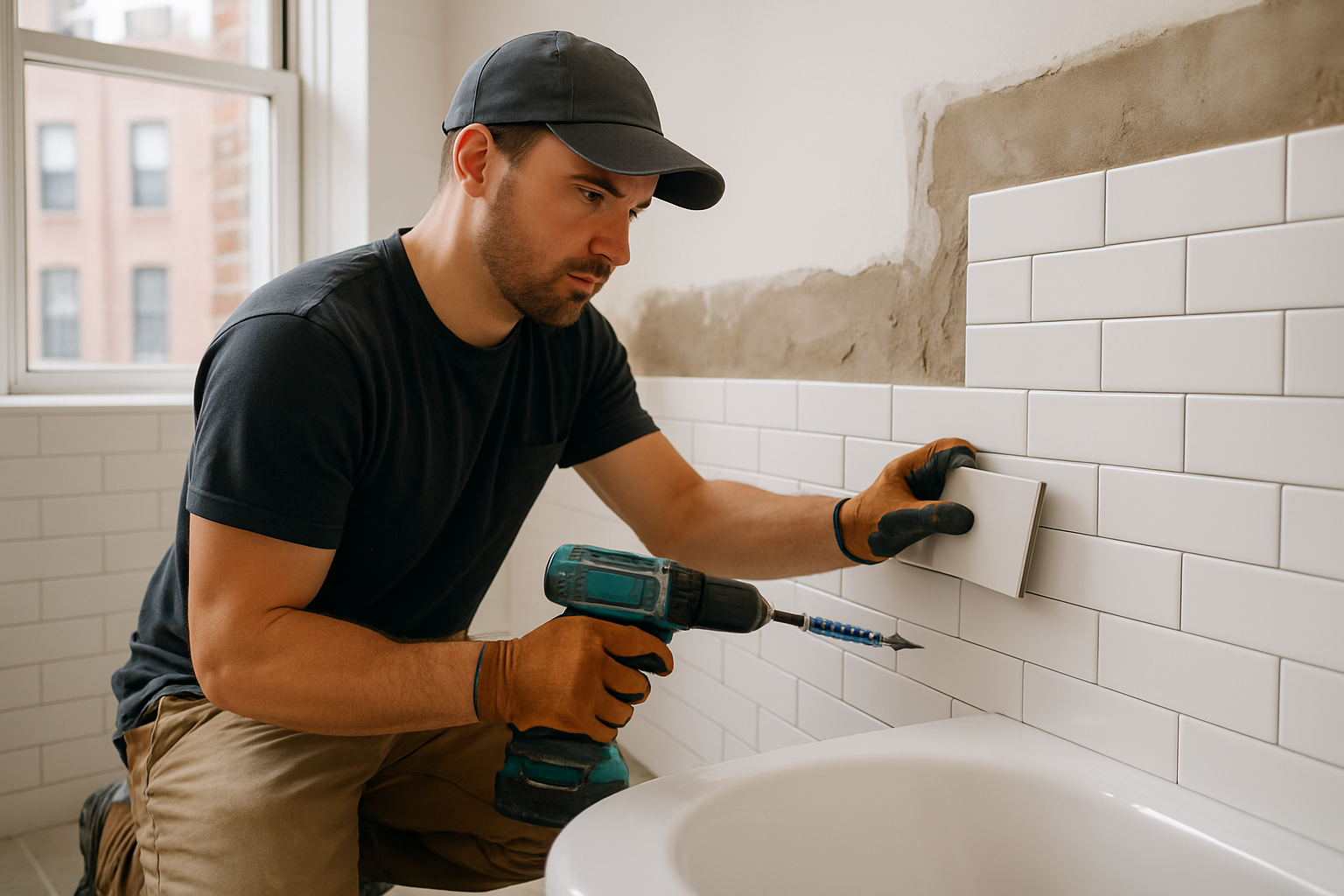 ESG Builders LLC professional bathroom remodel companies service in Brooklyn, New York