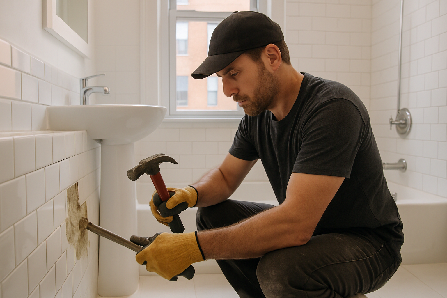 ESG Builders LLC professional bathroom renovation contractor service in Brooklyn, New York