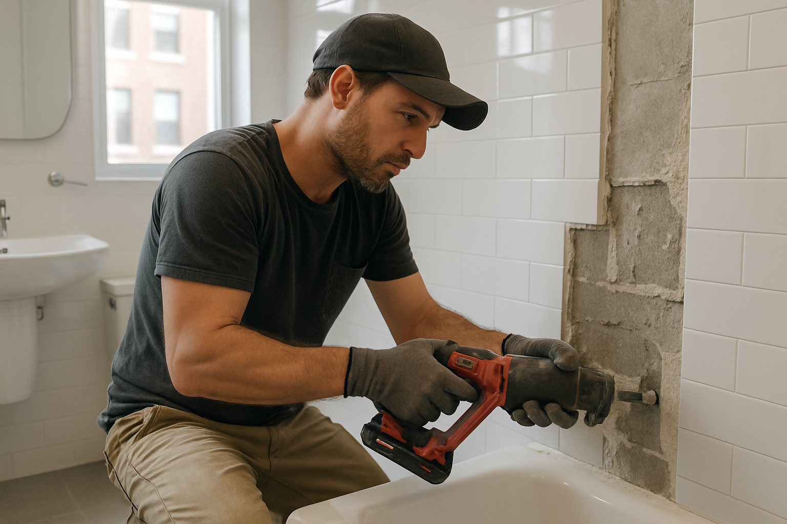 ESG Builders LLC professional Condo Bathroom Remodel service in Brooklyn, New York