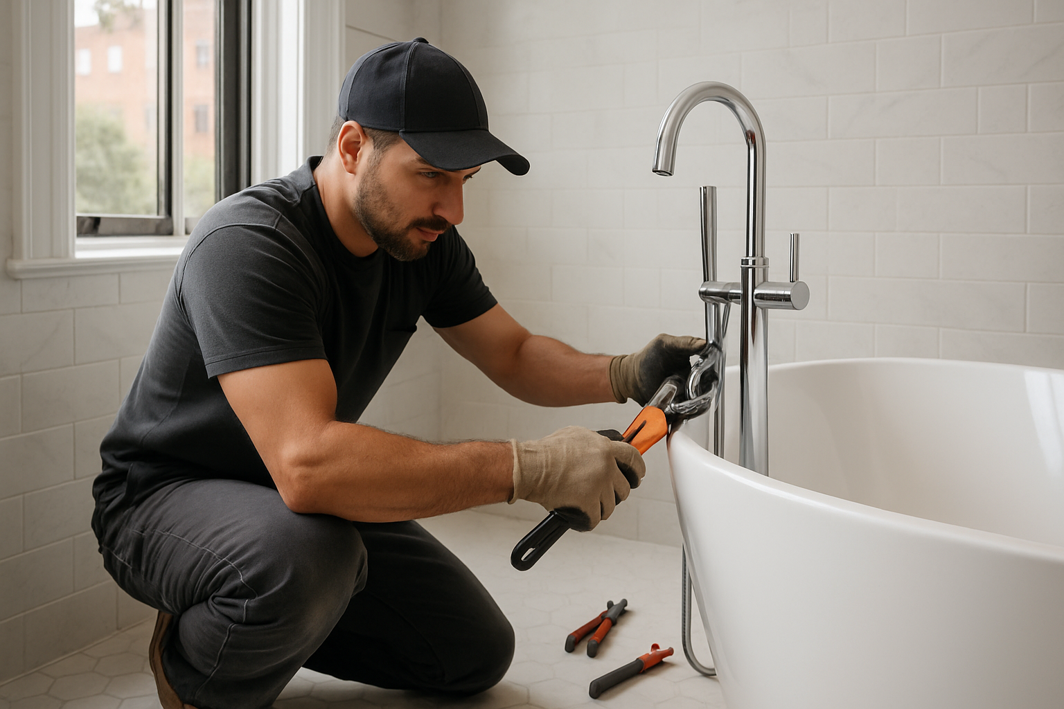 ESG Builders LLC professional Freestanding Tub Installation service in Brooklyn, New York