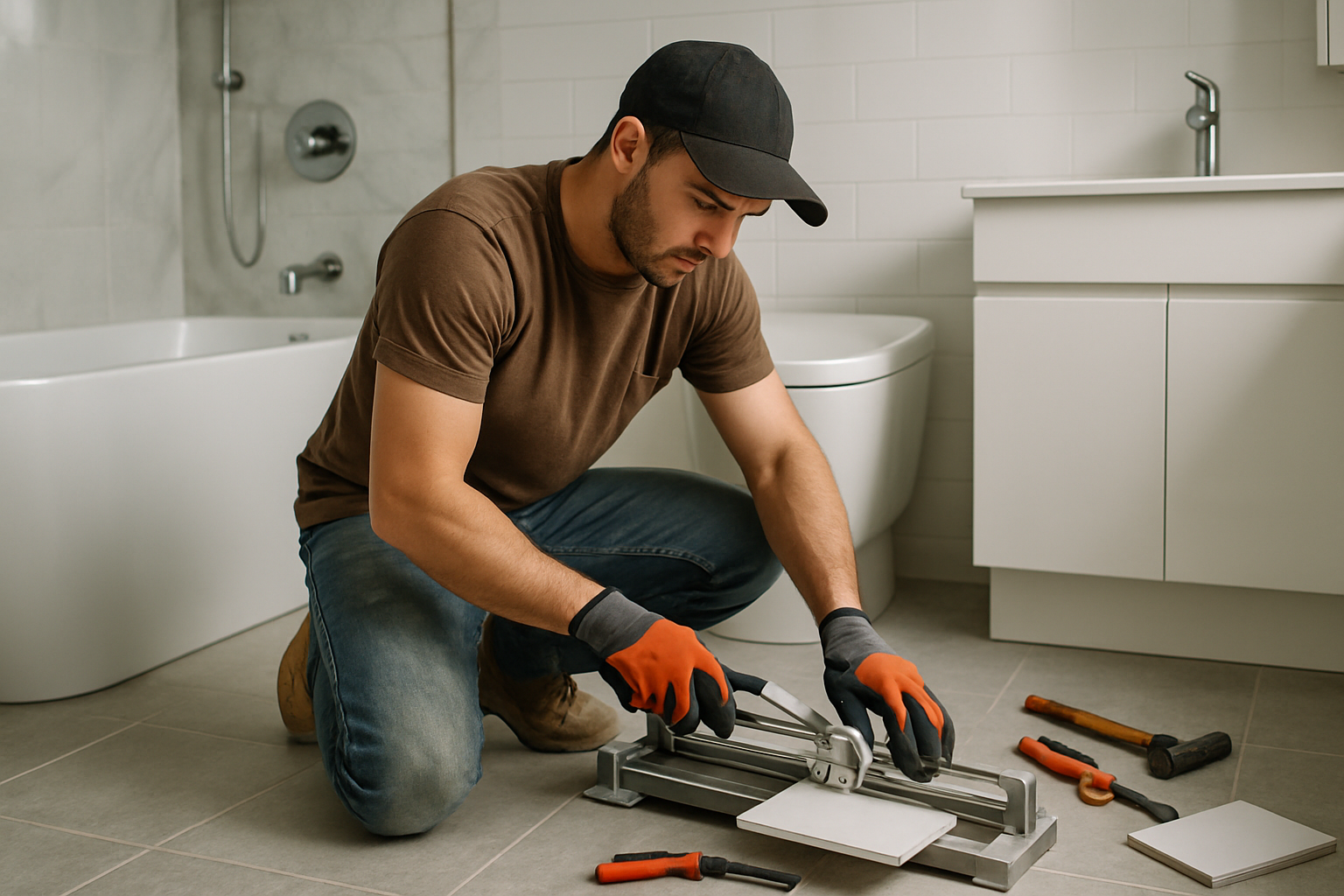 ESG Builders LLC professional Full Bathroom Remodel service in Brooklyn, New York