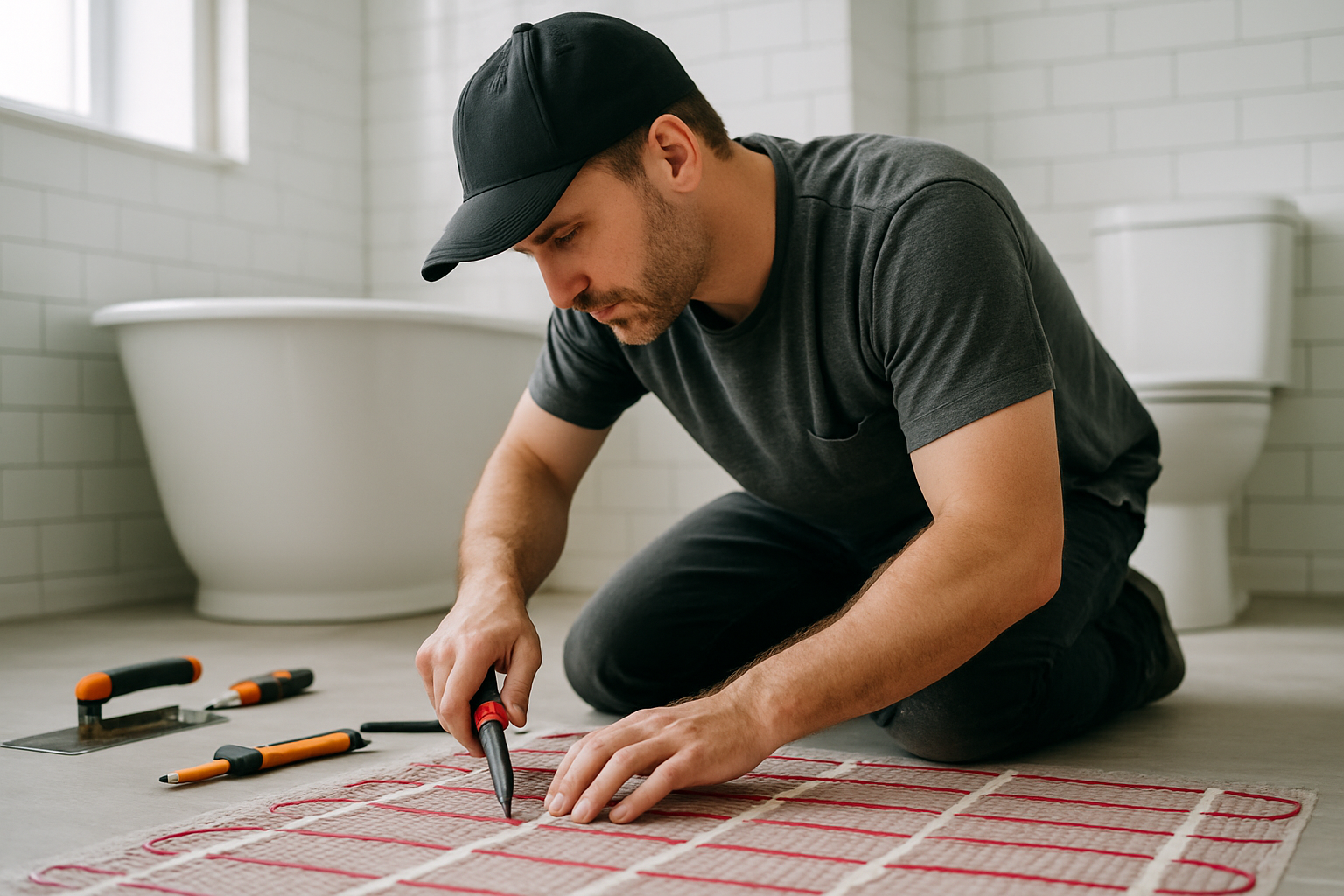 Heated Floor Installation in Brooklyn