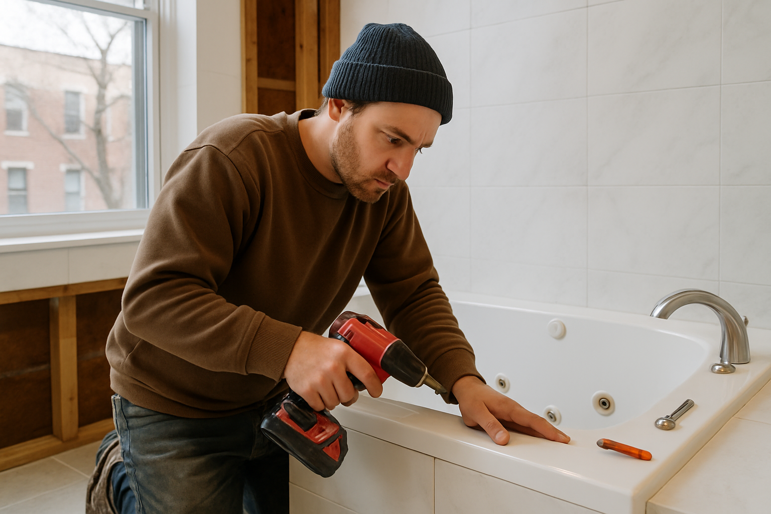 Jacuzzi Bath Remodel in Brooklyn