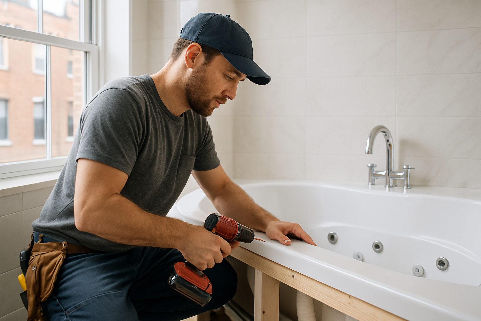 ESG Builders LLC professional Jacuzzi Tub Installation service in Brooklyn, New York