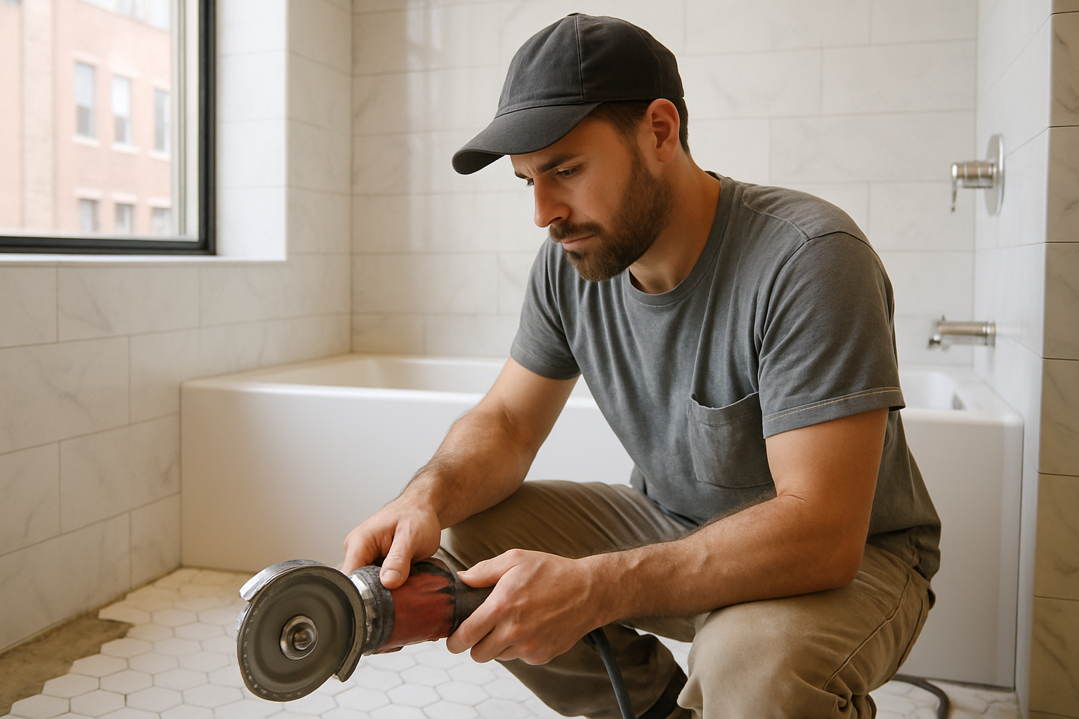 ESG Builders LLC professional Master Bathroom Remodel service in Brooklyn, New York